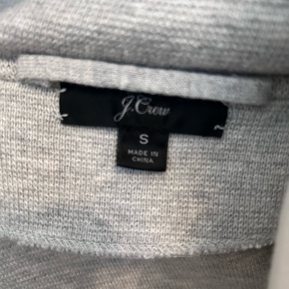 J.Crew 365 Sophie in Heather Gray Open-Front Sweater Blazer Cardigan Size Small - Picture 5 of 7